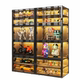 Figure display storage cabinet