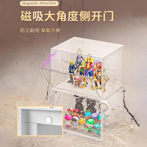 No. 1 on the best-selling list! Figure transparent display cabinet