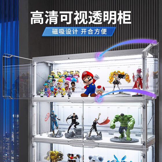 Large figure display cabinet