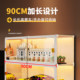 Figure display cabinet transparent suitable for up to LEGO building blocks large car model display rack household toy storage box