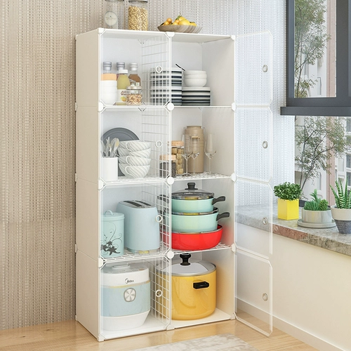 Хранение шкафа дома для хранения кухонного хранения ящик для хранения шкаф