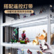 Installation-free figure display cabinet display stand transparent with lights suitable for Lego model building block ornaments home storage cabinet