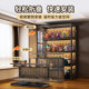 Folding and installation-free! LED light! Figure display cabinet!