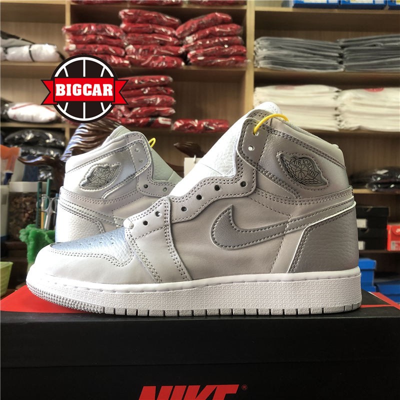 Air Jordan 1 AJ1灰银日本限定复刻篮球鞋 DC1788 575441-029-图0