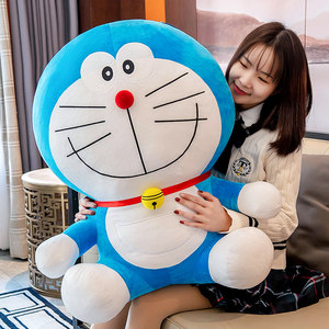 哆啦a梦公仔叮当猫玩偶蓝胖子大抱枕毛绒玩具机器猫娃娃女生礼物
