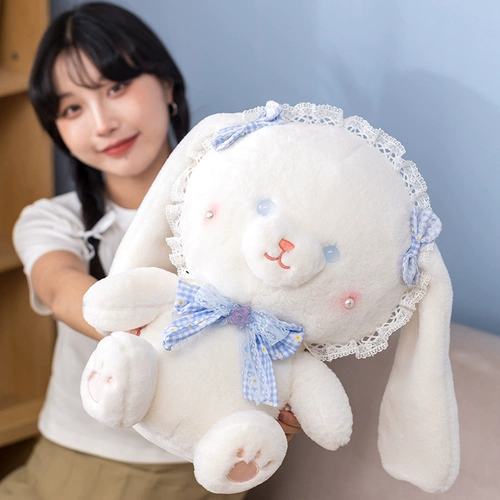 Кролик, плюшевая кукла, милая маленькая успокаивающая игрушка, стиль Лолита, подарок на день рождения