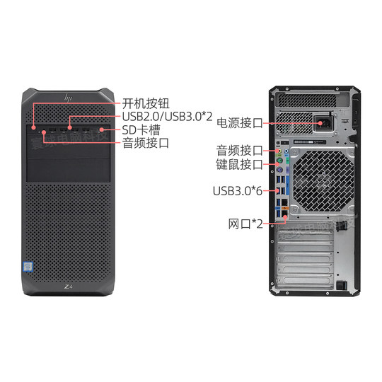 HP graphics workstation rendering