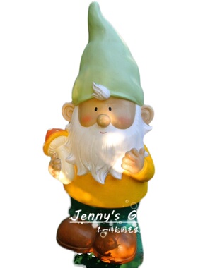 北欧童话风格摆件 森林精灵 花园矮人摆件 外贸样品