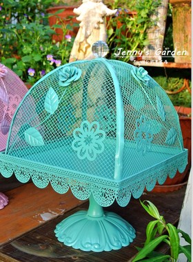 欧式风桌面铁艺多肉鸟笼摆件