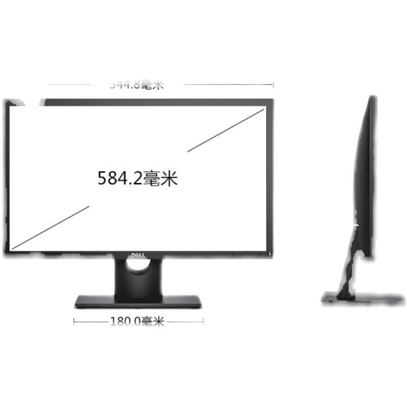 戴尔Dell E2314Hf E2318H E2316H 23英寸液晶 DVI+VGA DP+VGA接 - 图3