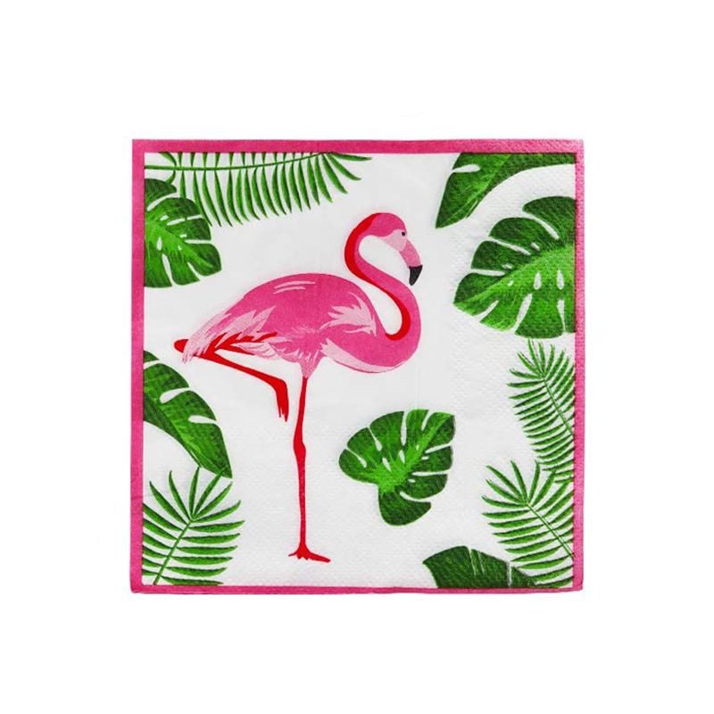 flamingo party ideas火烈鸟主题派对布置夏威夷风甜品台装扮套装 - 图2