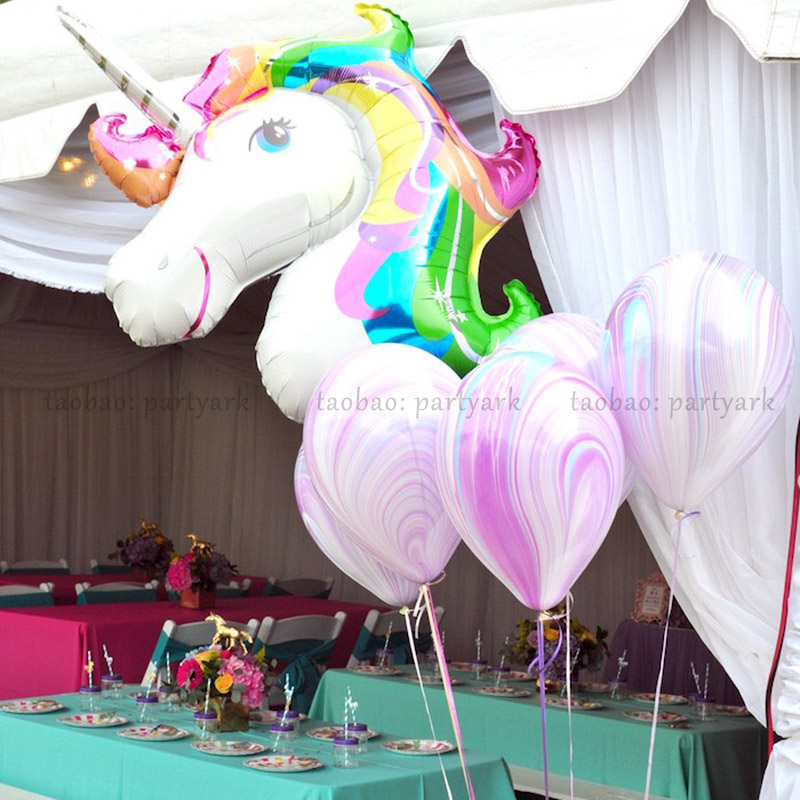 Unicorn Party Decoration独角兽主题派对宝宝儿童生日趴布置用品 - 图1