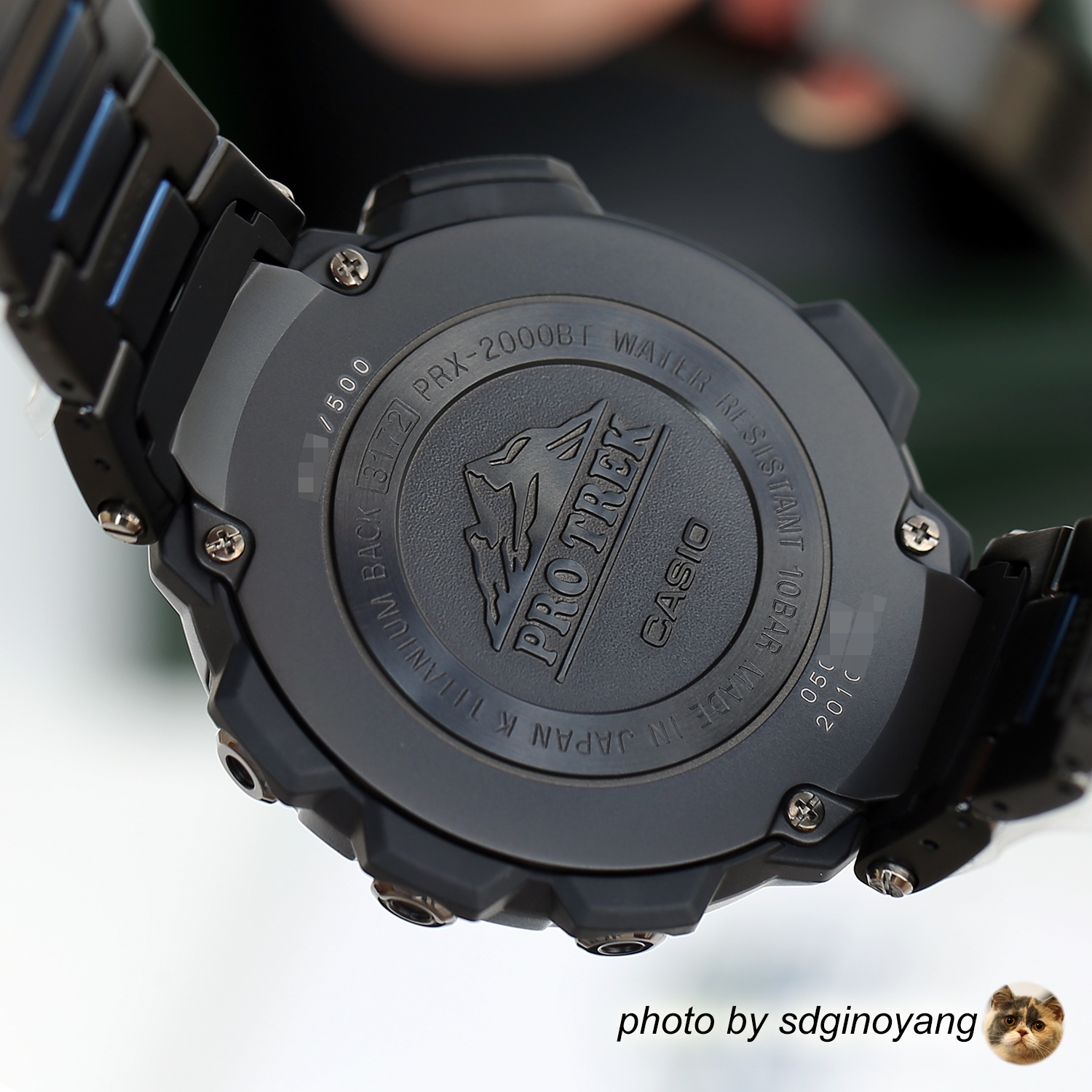 Casio PROTREK flagship mountaineering limited edition watch