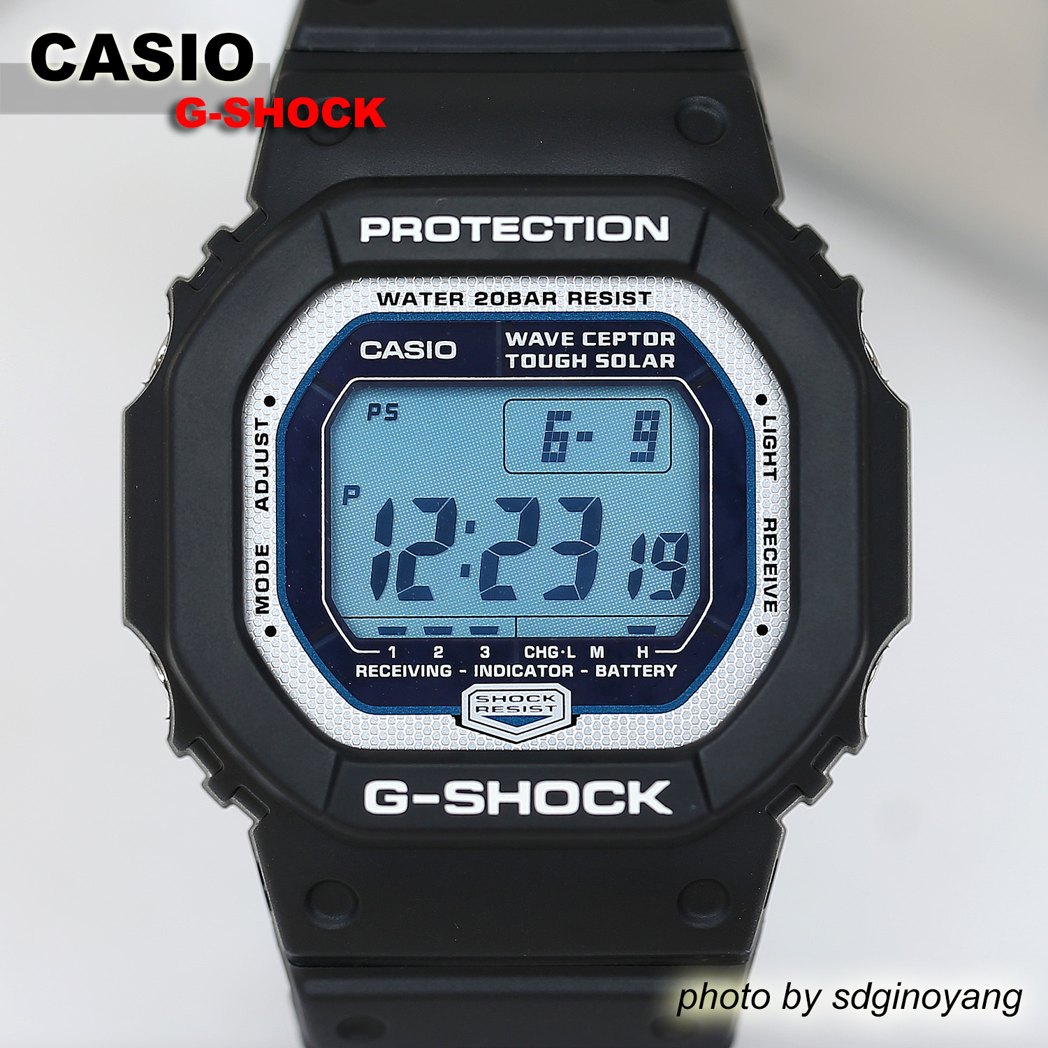 CASIO卡西欧G-SHOCK LOV-05A-1JR 05年限定电波情侣对表全新现货 - 图1