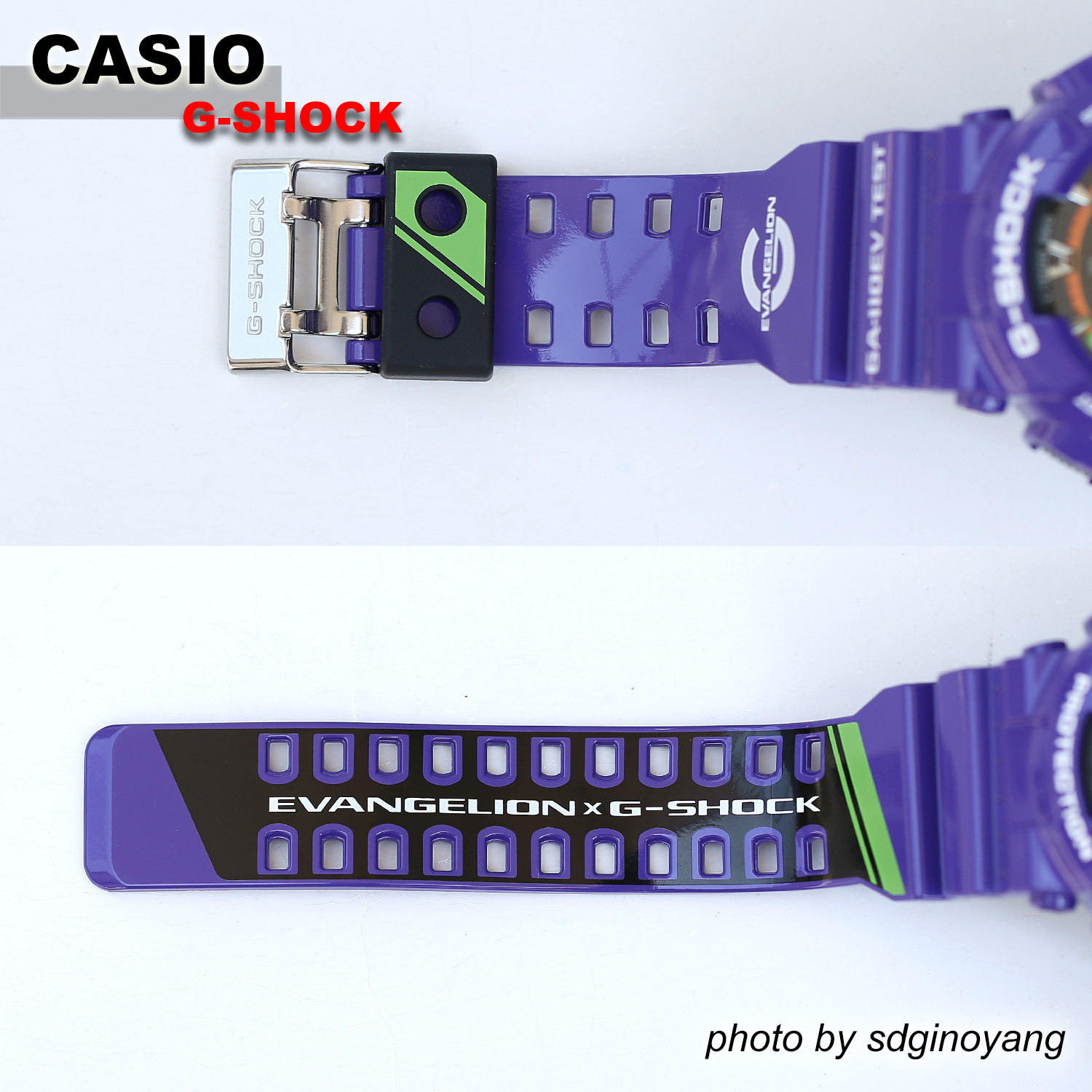 CASIO G-SHOCK新世界福音战士联名 GA-110EV-6AJR 初号机全新现货