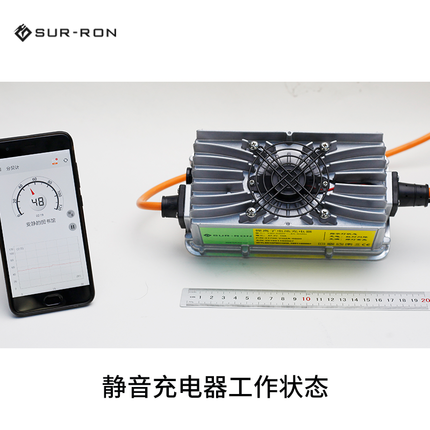 虬龙Sur-Ron轻蜂X 48V 60V10A静音充电器 3小时充电 轻蜂S X适用 - 图0