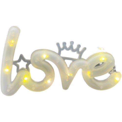 love字母灯音乐歌曲小彩灯铜丝串灯 烘焙 花束 礼品盒生日蛋糕灯 - 图3