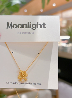 S925银纯银盘缠小胖福银项链不褪色女神节送礼盒礼袋顺丰包邮4