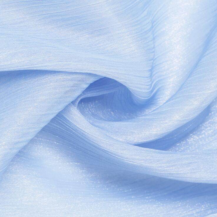 冰花阳离子纱 汉服古风面料欧根纱 闪光皱纱襦裙大袖衫亮丝皱布料,淘宝优惠券,粉丝福利购,淘宝优惠卷