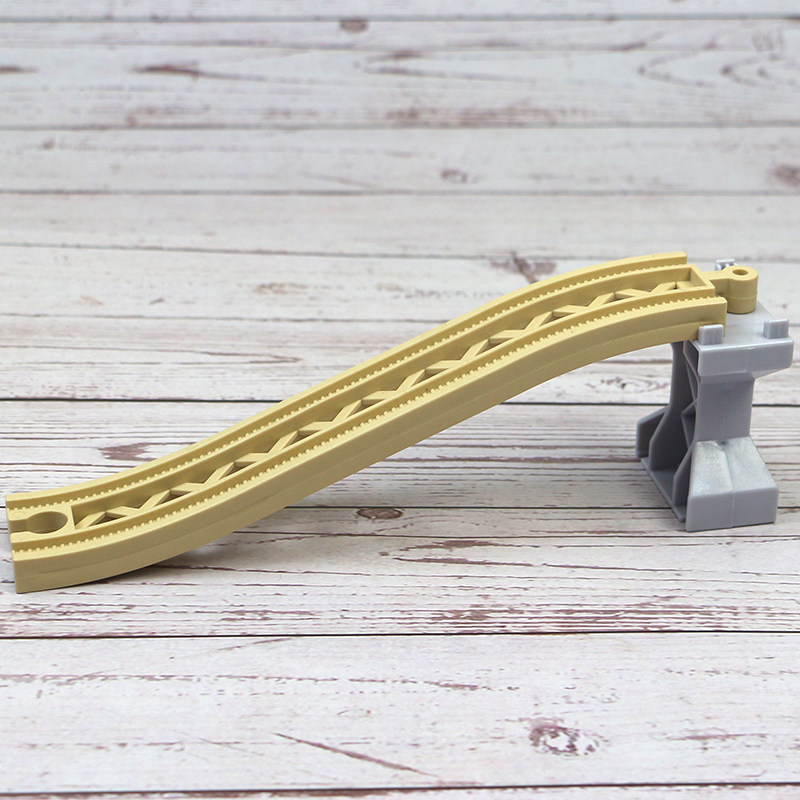 弧形双层木质轨道车积木拼装儿童玩具兼容木头6木制米兔轨道3岁男,淘宝优惠券,粉丝福利购,淘宝优惠卷