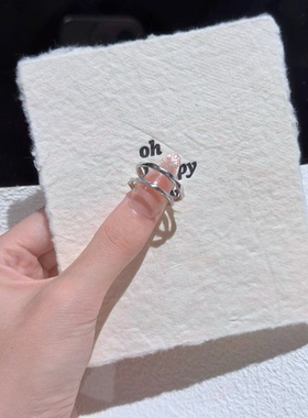 s925纯银情侣对戒开口戒指高级感节日礼物纪念日送男女友合集她屿