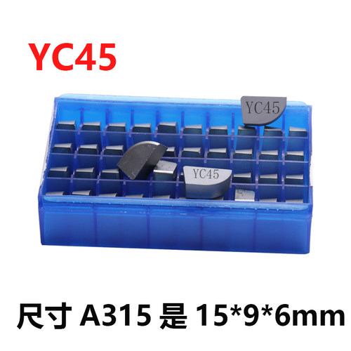 株洲硬质合金焊接刀头YT15 YT14 YT5YG8YG6YW2 A315 YW1 A315 - 图1