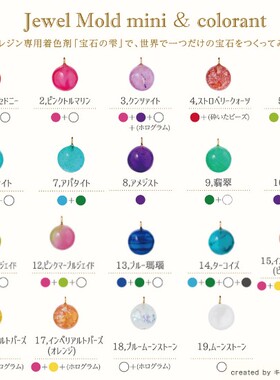 日本帕蒂格UV滴胶墨水专用着色剂