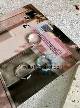 hello小众满钻开口脚戒指显白