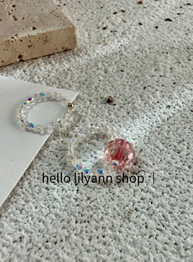 轻奢小众ins风闪闪仙女脚戒指