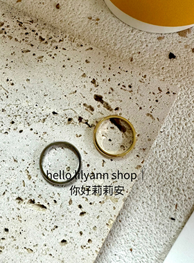 bi入！经典百搭素圈镀金脚戒指