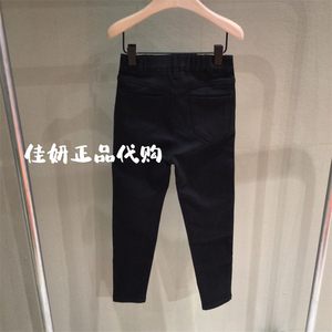 little moco专柜正品23年春女童修身白搭牛仔小脚裤KBC1JEN016