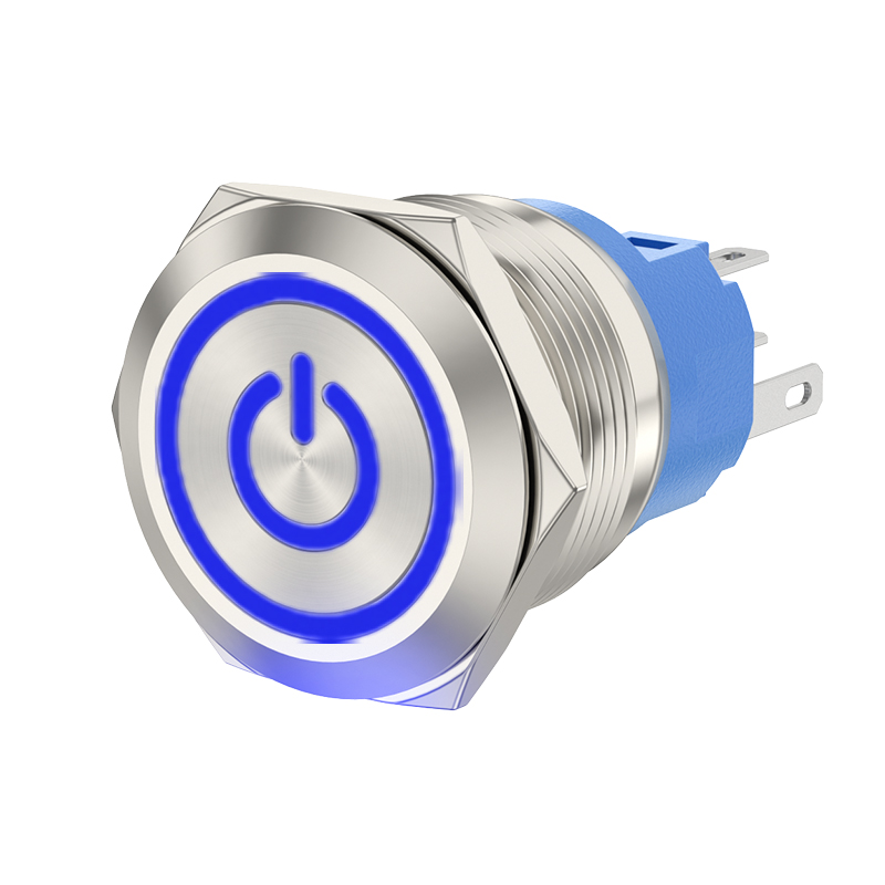 带灯金属按钮开关防水12/16/19mm小型自锁电源按键自复位启动汽车,淘宝优惠券,粉丝福利购,淘宝优惠卷