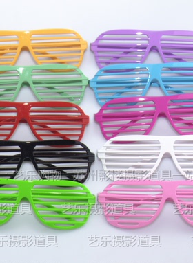 拍摄影主题道具婚纱眼镜表演出