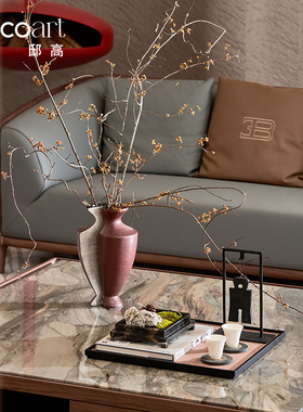 邸高新中式茶几装饰摆件高级感