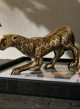 中古摆件高级感客厅图腾玻璃花器