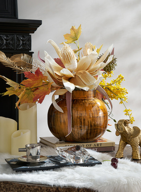 法式复古风摆件越南艺术花器