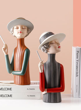 儿童房卡通公仔树脂桌面软装饰品