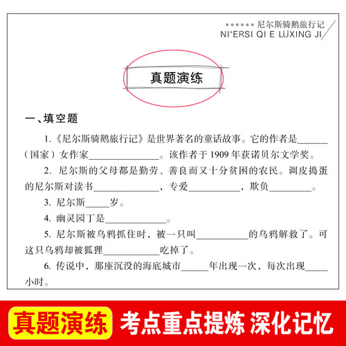 尼尔斯骑鹅旅行记原著正版三四五六年级课外书必读老师推荐人教版爱阅读课程化丛书快乐读书吧天地出版社儿童故事书畅销少儿读物 - 图0