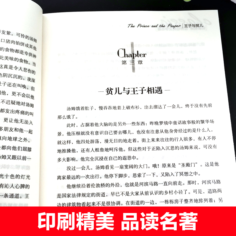 王子与贫儿名家名译正版原汁原味读原著世界经典文学名著中小学生阅读指导书目老师推荐阅读青少年课外阅读书-图2