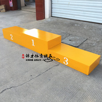 Steel Woody Competition Podium Podium Podium Awards Stage Award Desk Track And Field Equipment Special Size Color Customizable