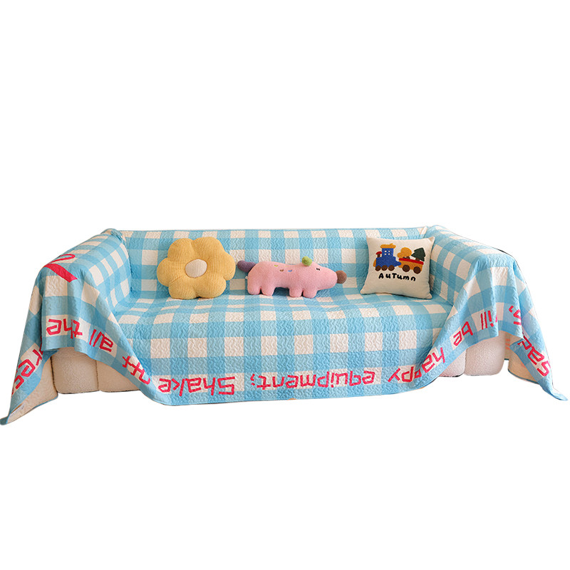 ins小清新防猫抓沙发套罩加厚四季防滑一整张盖布巾可机洗全盖毯,淘宝优惠券,粉丝福利购,淘宝优惠卷