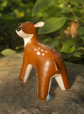 zuny动物卡通书房客厅饰品摆件