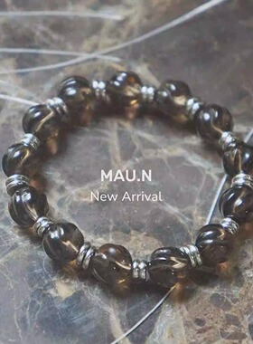 手串茶水晶新中式不掉色清冷情侣