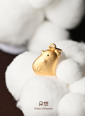 项链仰望天空s925生肖亲子单坠