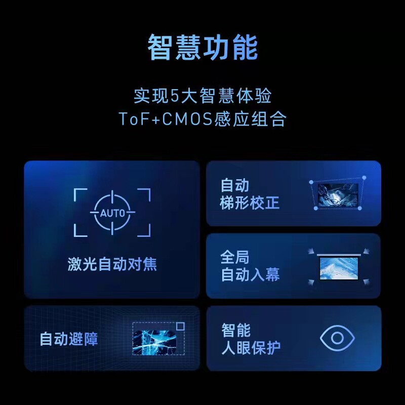 【新款现货】当贝f5家用超高清投影仪 众之杰数码投影机
