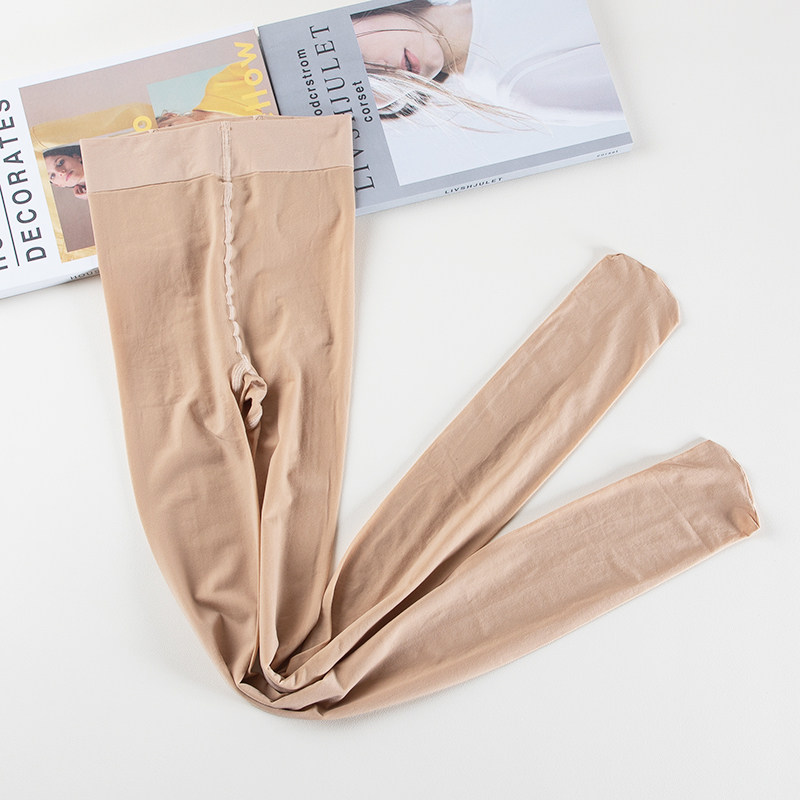 梦韵钢丝袜薄款春秋季缎面加档加大50D高弹力天鹅绒微透肉连裤袜,淘宝优惠券,粉丝福利购,淘宝优惠卷