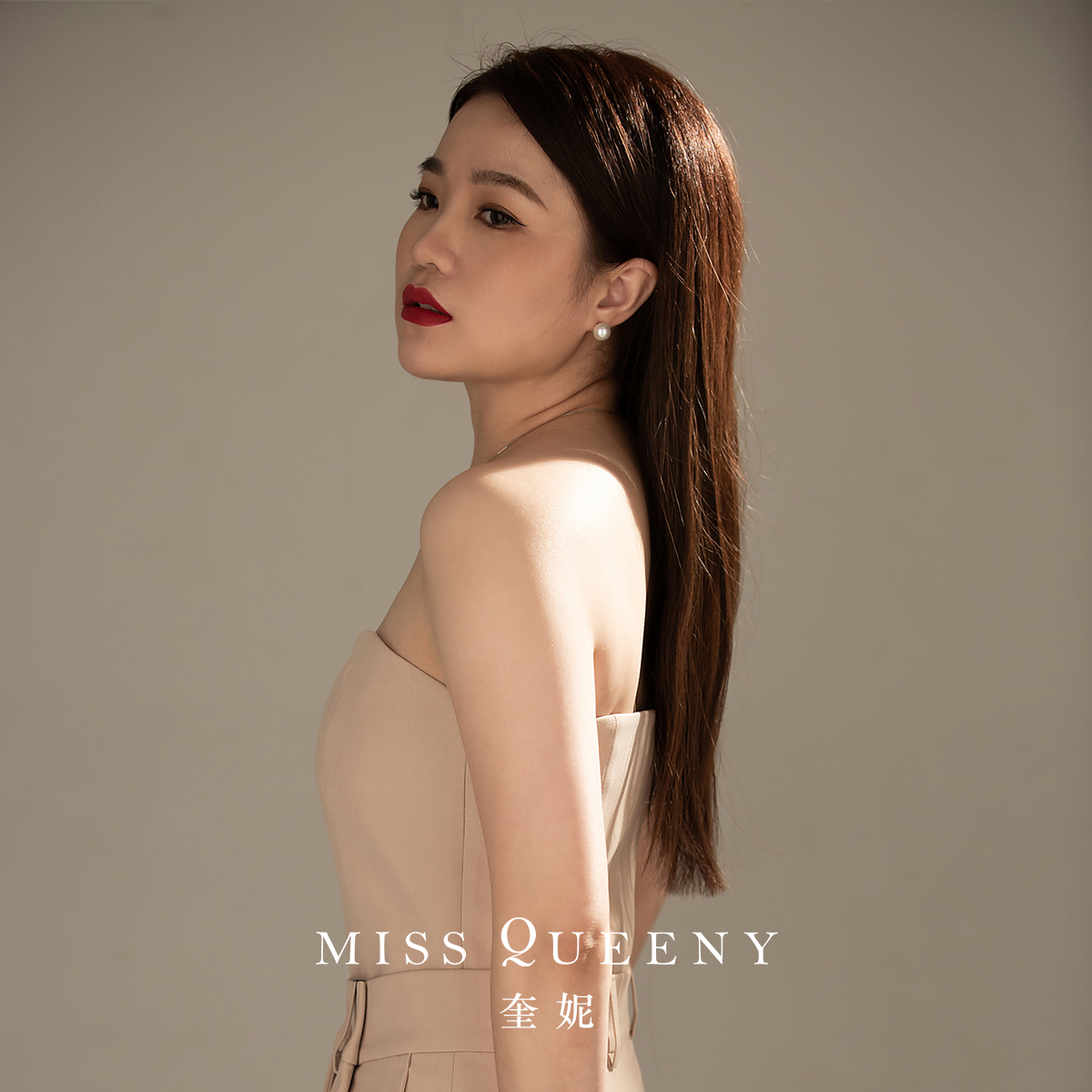 MissQueeny其微|18k白金淡水澳白珍珠耳钉清冷高级贵气大规格 - 图2