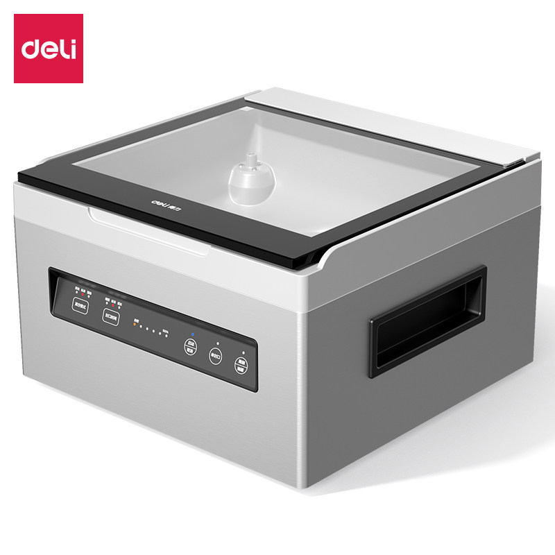 得力14893真空封口机商用全自动高端食品保鲜不挑袋强力抽包装机,淘宝优惠券,粉丝福利购,淘宝优惠卷