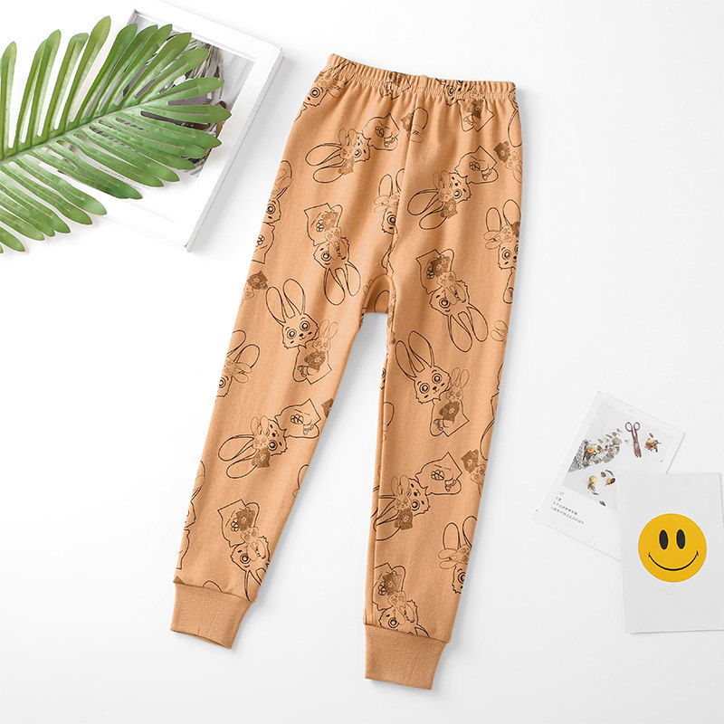 儿童纯棉秋裤宝宝春秋薄款线裤男童单条棉毛裤女童小孩全棉保暖裤,淘宝优惠券,粉丝福利购,淘宝优惠卷