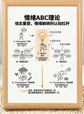 拒绝内耗六个情绪力思维模型相框